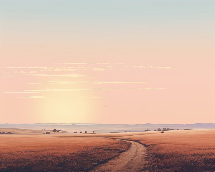 Landscape | Landscape by Eye catching paintings