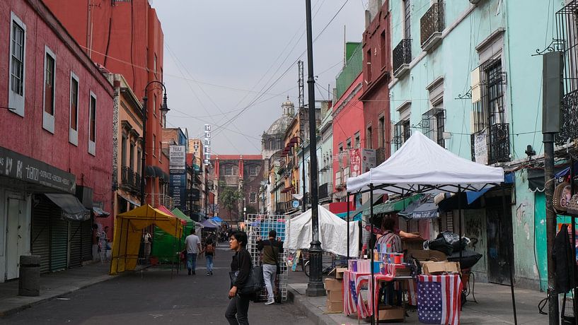 Straße, Mexiko-Stadt, Mexiko von themovingcloudsphotography