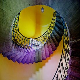 at the end of the spiral staircase by joke van vlijmen