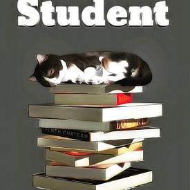 Katten: Kat student van Jan Keteleer