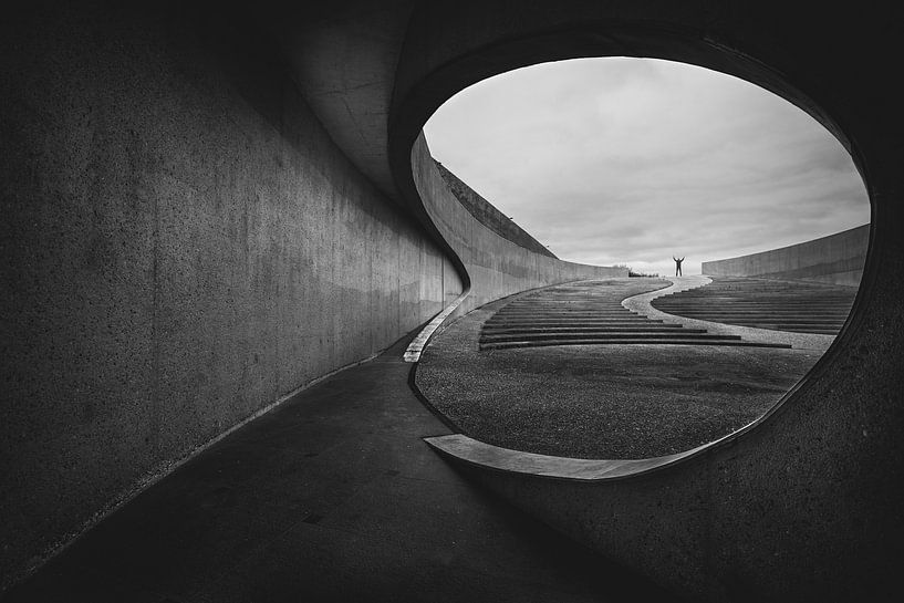 Architektur - Unter der Brücke von Steven Dijkshoorn