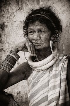 Elderly Lady. by Ton Bijvank