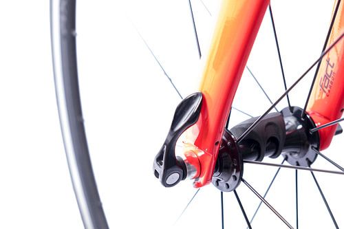 Details of the cyclist bike "wheel"