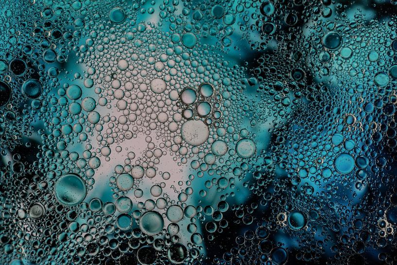 Abstrakte Kunst mit Blasen von KB Design & Photography (Karen Brouwer)