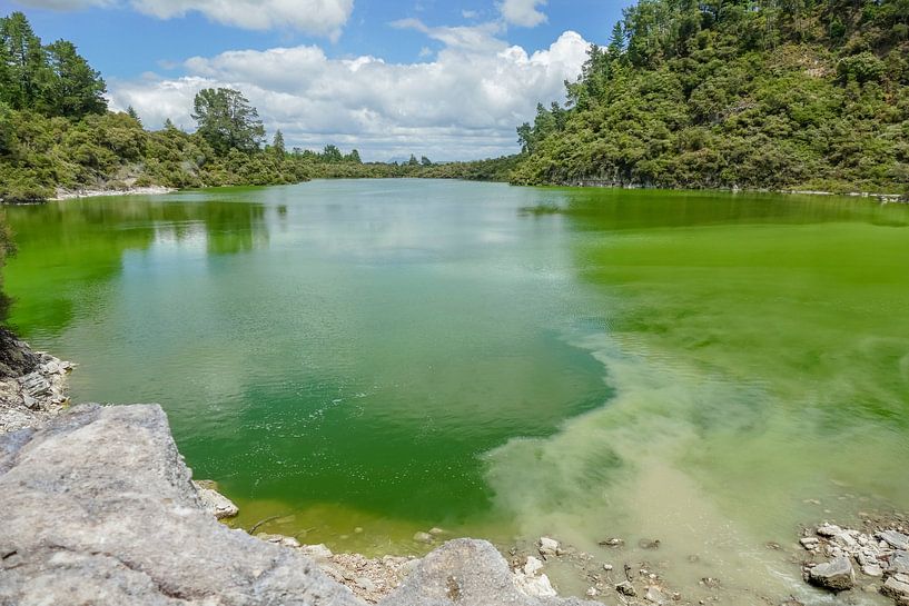 Waiotapu in Nieuw-Zeeland van Achim Prill