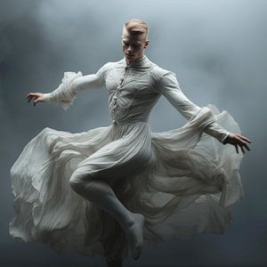 Gracieuze balletdanser van Ton Kuijpers