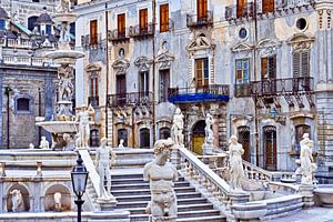 Piazza Pretoria in Palermo