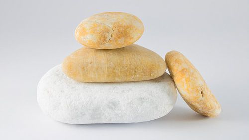 Compositie van kiezelstenen