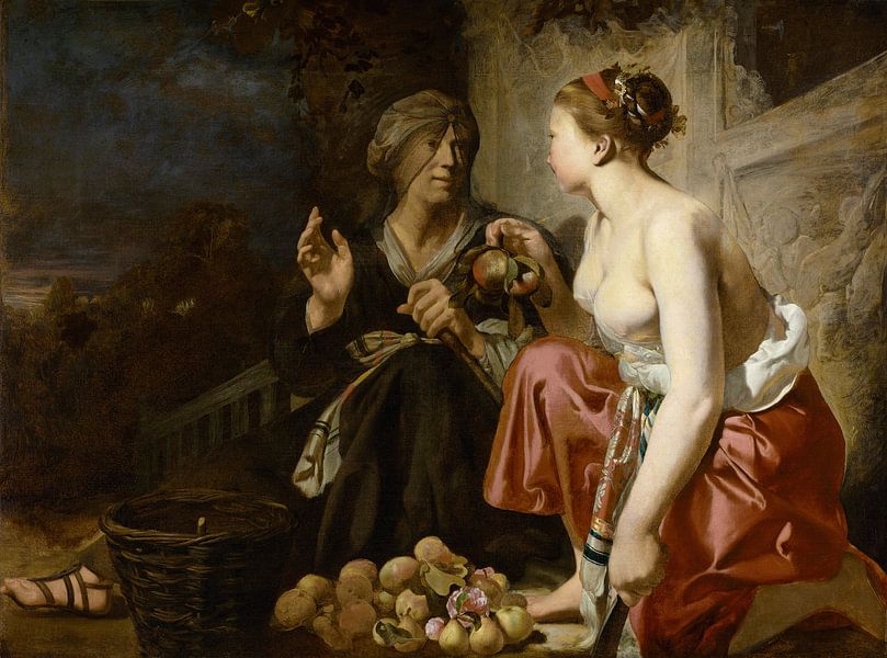 Vertumnus en Pomona, Caesar Van Everdingen van Meesterlijcke Meesters