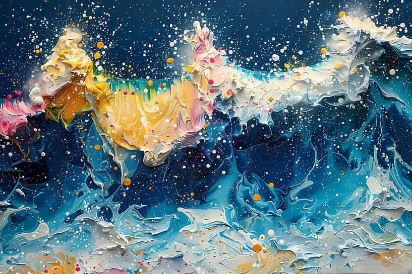 Impressionistische Zeegezicht van Art & Soul Creations