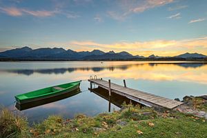 Sonnenuntergang am Hopfensee