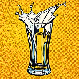 Das Simple Glass-Gemälde von ComfortQ