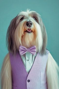 Baard Collie van Poster Art Shop