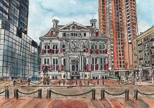 't Schielandshuis - The last old baass of Korte Hoogstraat Rotterdam