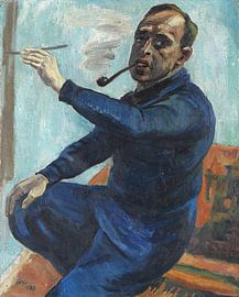 Max Pechstein - Autoportrait, 1930 sur Atelier Liesjes