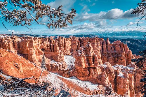 De indrukwekkende rotsformaties in Bryce Canyon