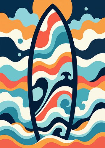 Colors of Surfing by SHAKALAB