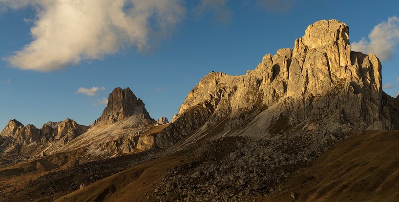 Le Passo Giau au coucher du soleil par Dennie Jolink