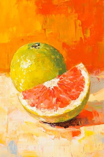 Citrusvruchten in felle kleuren