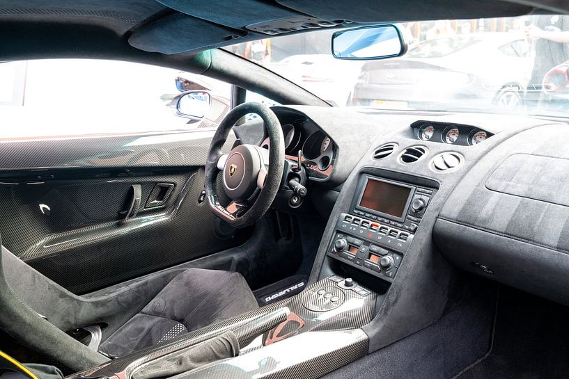 Lamborghini Gallardo Superleggera sports car  dashboard by Sjoerd van der Wal Photography