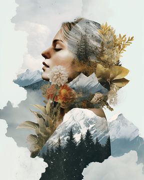 Collage "Winter" von Studio Allee