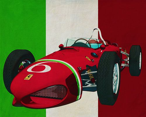 Ferrari 156 Shark Nose 1961 de racewagen die Italië op de kaart zette