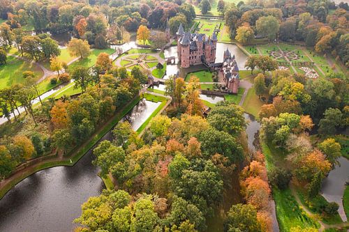 Kasteel de haar tijdens de herfst!