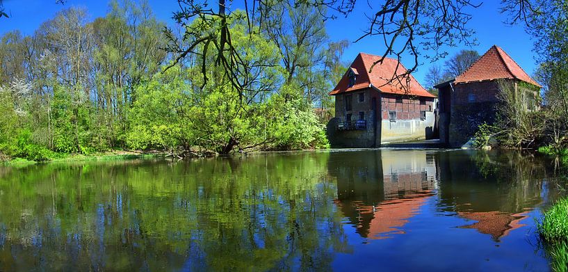 Füchtelner molen panorama van Edgar Schermaul