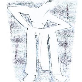 Illustration Man by Henriëtte Mosselman