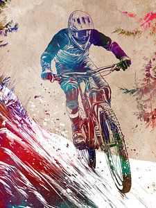 BMX sport art #cycling #sport #biking
