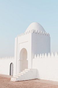 Bâtiment blanc dans Marrakech