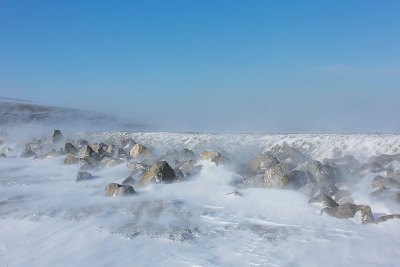 Wattenmeer im Winter von Anja Brouwer Fotografie