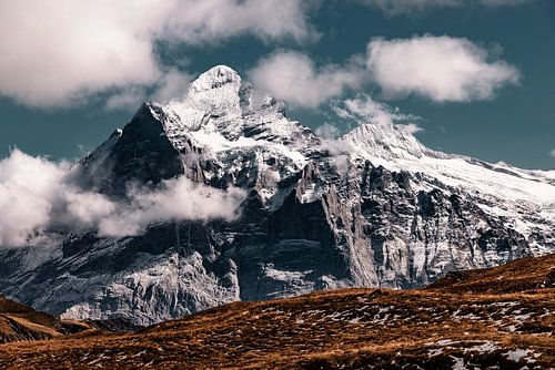 Wetterhorn im Herbst