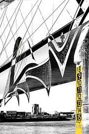 De oversteek Modern en Abstract
