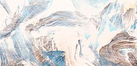 Japanese Zen Mountain Panorama by Mad Dog Art