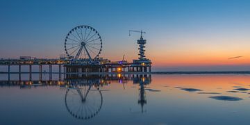 La jetée de Scheveningen en panorama sur Jolanda Aalbers