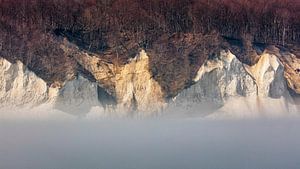 Krijtrotsen Jasmund National Park van Rob Boon