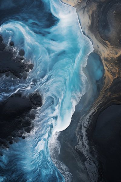 Rough waves by NJ Midnight Studio