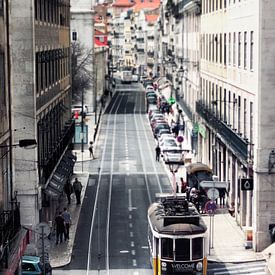 Straßen in Lissabon (gesehen bei vtwonen) von Erwin Lodder