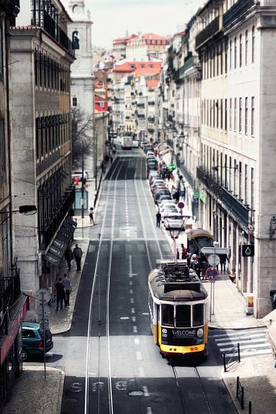 Straßen in Lissabon (gesehen bei vtwonen) von Erwin Lodder