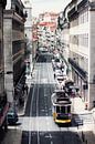 Straßen in Lissabon (gesehen bei vtwonen) von Erwin Lodder Miniaturansicht