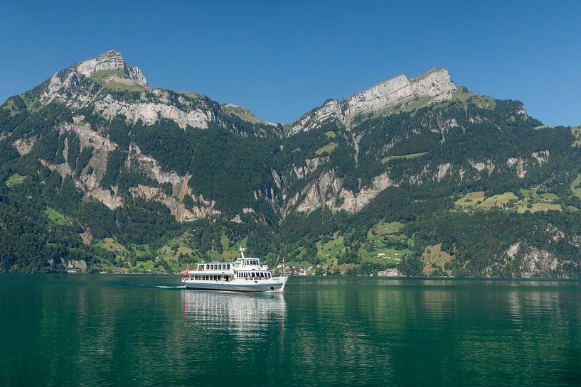 A summer's day on Lake Lucerne by Markus Lange