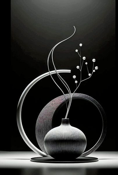 Japanese still life. Japandi style. ( 3 ) by Ineke de Rijk