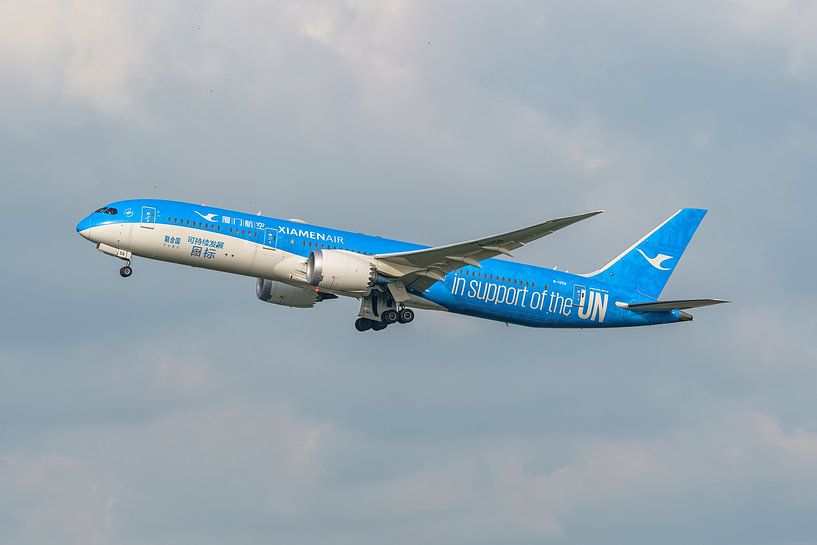 Xiamen Airlines Boeing 787-9 Dreamliner (B-1356). von Jaap van den Berg