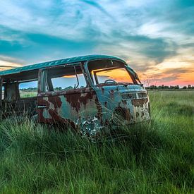 VW sunset by David Van Bael