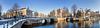Amsterdam gracht panorama van Dennis van de Water thumbnail