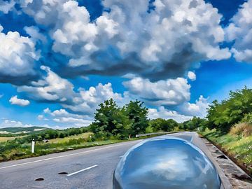 Road Trip Clouds by Sergio Pazzano