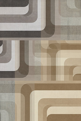 Geometrisch retro-patroon