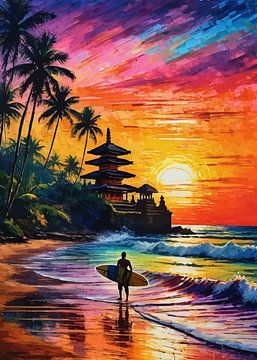 Bali Insel Sonnenuntergang von MIROKKU