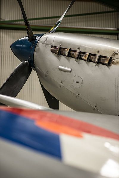 Nose of a Spitfire by Floris Oosterveld